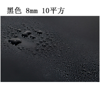 RS天意州 黑色防滑绝缘胶板 8mm 10平方 计价单位:卷 不安装