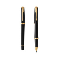 派克(PARKER) 都市磨砂 黑杆金夹宝珠笔 单支价格
