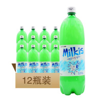 乐天妙之吻苏打牛奶味苏打碳酸饮料1.5L*12瓶装 X