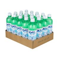 Lotte/乐天韩国进口饮料汽水牛奶味碳酸饮料500ml*20听 X