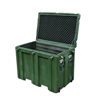 华腾 滚塑箱战备空投箱指挥器PE滚塑空投战备物资箱1000*600*700mm