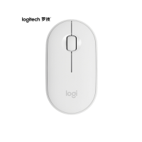 罗技(Logitech)Pebble鹅卵石 鼠标 无线蓝牙鼠标 办公鼠标 静音鼠标 女性鼠标 便携鼠标 对称鼠标米白色