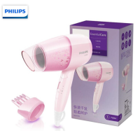 飞利浦电吹风机 可折叠便携式电吹风筒 BHC017/05