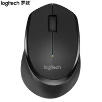 罗技(Logitech)M275(M280) 鼠标 无线鼠标 办公鼠标 右手鼠标 黑色