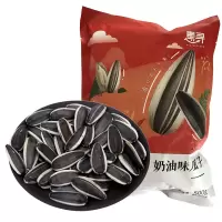 奶油味瓜子葵花籽 零食炒货大颗粒香瓜子500g*1袋(大包袋)