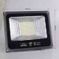 浚源 LED投光灯 户外防水投射灯 黑色