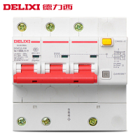 德力西西空气开关4P漏电保护 4P 100A 单位：个