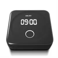 得力 D1智能云考勤机 黑色