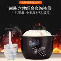 荣事达(Royalstar) RSD-LP4206炖锅陶瓷石锅燃气六件套