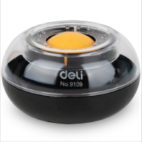 得力(deli) 9109 可爱滚珠点钞圆球点钱海绵缸6个