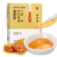 青源堂牌 多花蜂蜜勺蜜 240克 蜂蜜独立便携装