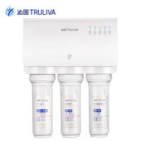 沁园(TRULIVA)家用净水器厨下式大通量无桶家用直饮机RO反渗透净水机KRL3863 单位:台