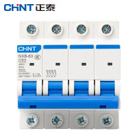 正泰(CHNT) NXB-63-4P-C63 空气开关 过载空气开关 小型断路器