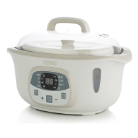 THERMOS膳魔师微电脑隔水电炖锅 多内胆 多档温控 不粘锅体清洁方便 易清洗 营养零流失