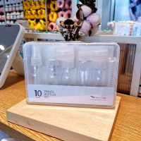 MINISO名创优品浪漫旅行套装便携式乳液瓶面霜盒分装收纳瓶