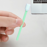 企采严选 海绵圆头棉签净化无尘棉签镜头无尘布头棉签棒擦拭棉签50只/包