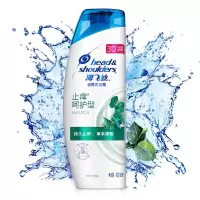 海飞丝去屑洗发水 止痒呵护型洗发露 (持久去屑止痒控油滋养)400ml两瓶装 S