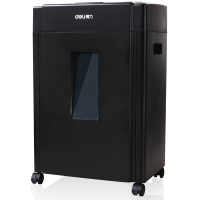 得力（deli）9904 碎纸机大容量多功能碎纸机办公碎纸机 碎光盘4级保密 8张 2*6