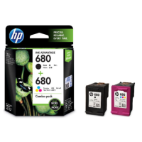惠普(HP)X4E78AA 680黑色彩色墨盒套装 X4E78AA