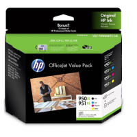 惠普 HP 2EZ26A 原装 950XL/951XL 大容量墨纸套装 2EZ26A