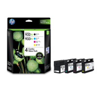 惠普(HP)T0A80AA 932XL/933XL黑色彩色墨盒套装 T0A80AA