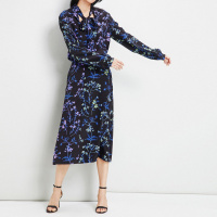 鄂尔多斯 | ERDOS 春夏植物印花侧插袋女半身裙