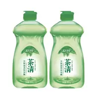 蓝月亮洗洁精洗涤精天然茶清洗洁精洗涤剂500g* 2瓶装绿茶清香