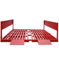 龙鑫工程洗车台 洗车机 4*4m 含阳光板洗车棚 承重100T 含2台3KW水泵 单位:套