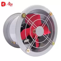 金羚排气扇工业10寸排风扇 FAC6-25Y1 厨房通风换气抽风机轴流风机强力管道式 单位:台