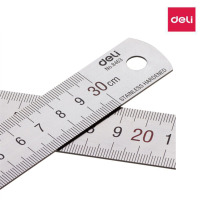 得力(deli) 8463 钢尺(公式换算表)30cm 5支装