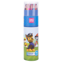 得力(deli)汪汪队立大功系列24色油性彩色铅笔学生绘画彩铅 颜色随机