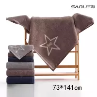 三利 42302 浴巾3423AB纱星星系列纯棉73*141cm FL(预计2-7天到货)