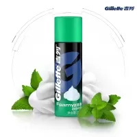 吉列(Gillette)3033 剃须泡沫 酷爽薄荷型210g FL(预计2-5天到货)