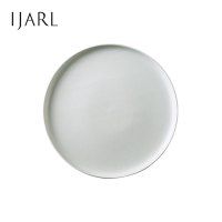 亿嘉IJARL 灰色8英寸大盘子网红日式牛排盘陶瓷创意西餐平盘碟菜盘北欧酒店