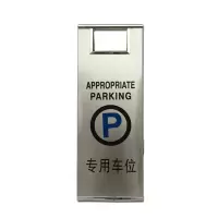 高档人字牌A字牌 加重折叠不锈钢停车牌 小心地滑警示指示牌