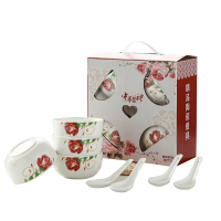 企业专享 红玫瑰4碗勺 起订量120