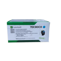 利盟(LEXMARK) 70C80C0 青色粉盒 适用CS/310/410/510dn 约1000页