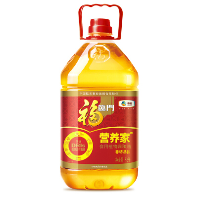 中粮福临门 营养家食用调和油5L/桶 非转基因 多种营养