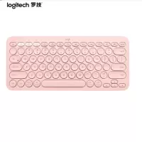 罗技（Logitech）K380 无线连接 蓝牙键盘 办公键盘 女性 便携 超薄键盘 笔记本键盘 茱萸粉