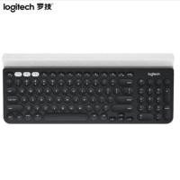 罗技(Logitech) K780 键盘 无线蓝牙键盘 办公键盘 女性 便携 超薄键盘 笔记本键盘 优联 全尺寸 黑色