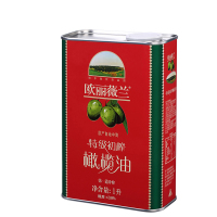 -欧丽薇兰食用油 特级初榨橄榄油1L 红罐