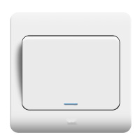 S2 白色 一开双控开关插座