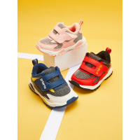 卡特兔男童运动鞋新款加绒冬季女宝宝机能鞋防滑学步儿童棉鞋加厚