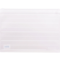 得力(deli) 拉链袋/文件袋 5523 透明 10个/包 (2包装)