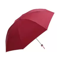 折叠晴雨两用伞 DX0023 防风骨架8骨银胶布三折晴雨伞010(把)