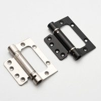 合页定位闭门器弹簧合页自动关门调节平开缓冲不锈钢4寸 10个装