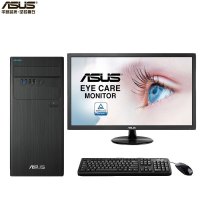 华硕(ASUS)商用台式电脑D640MB 21.5寸(I3-9100 4G 1T+128G DRW 中标麒麟V7.0 )