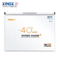 星星(XINGX) BD/BC-140SA 卧式冷柜 -40℃深冷 一级能效 预涂内胆 双阻尼铰链 140升