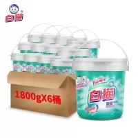 白猫 新浓缩洗衣粉1800g*6/桶 (整箱)