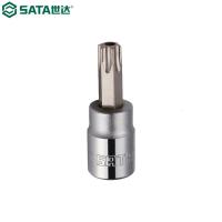 世达（SATA） 10MM系列50MM长中孔花形旋具套筒T60 22604